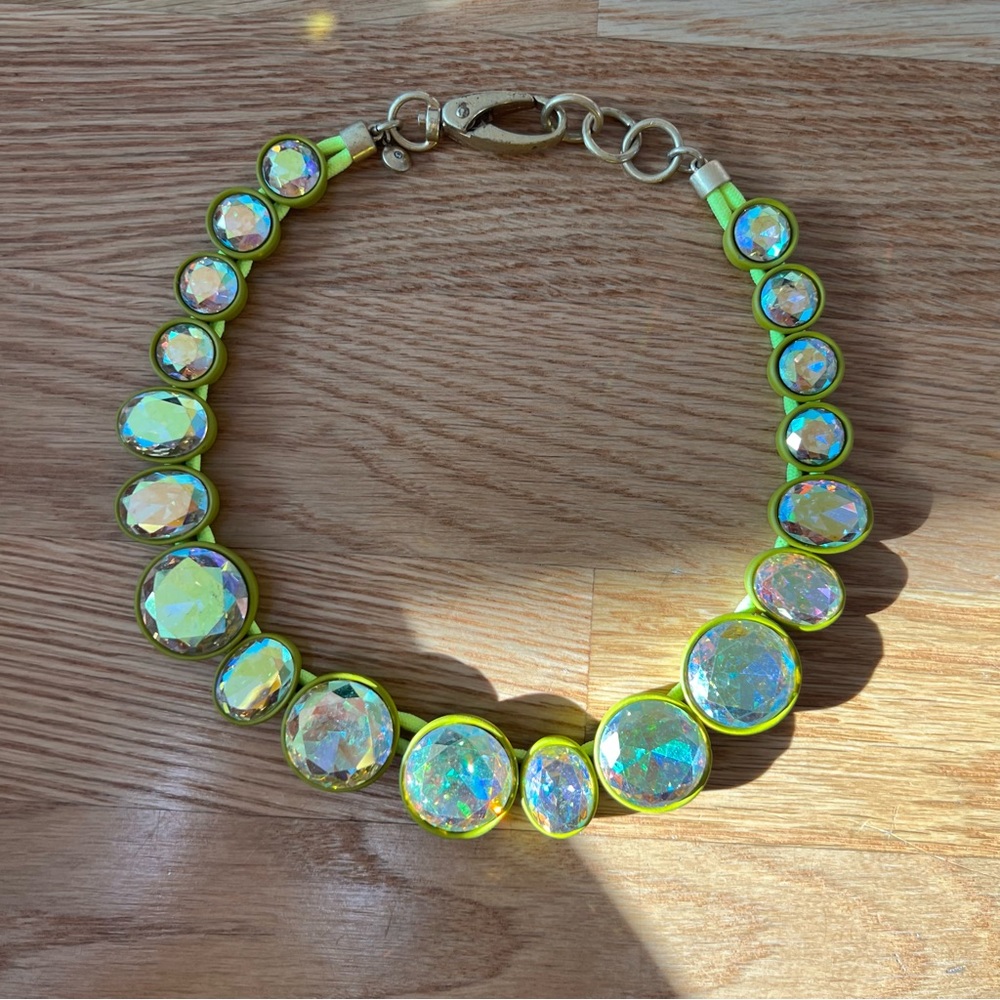 J. Crew Olive Brûlée Necklace